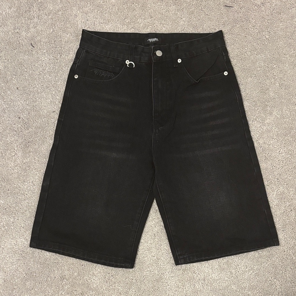 Persona Men's Dark Denim Jean Shorts